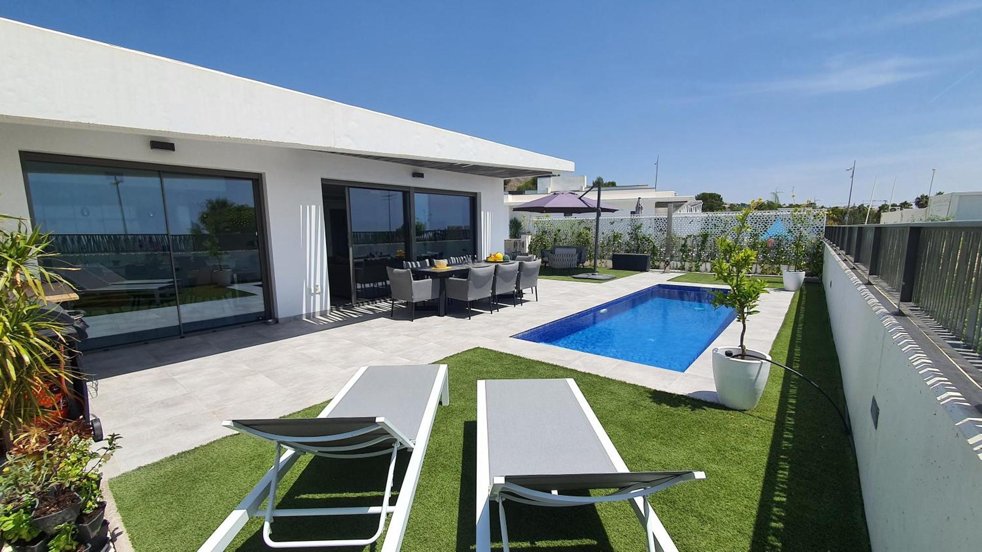 Pool & Snooker Villa Finestrat Exterior foto
